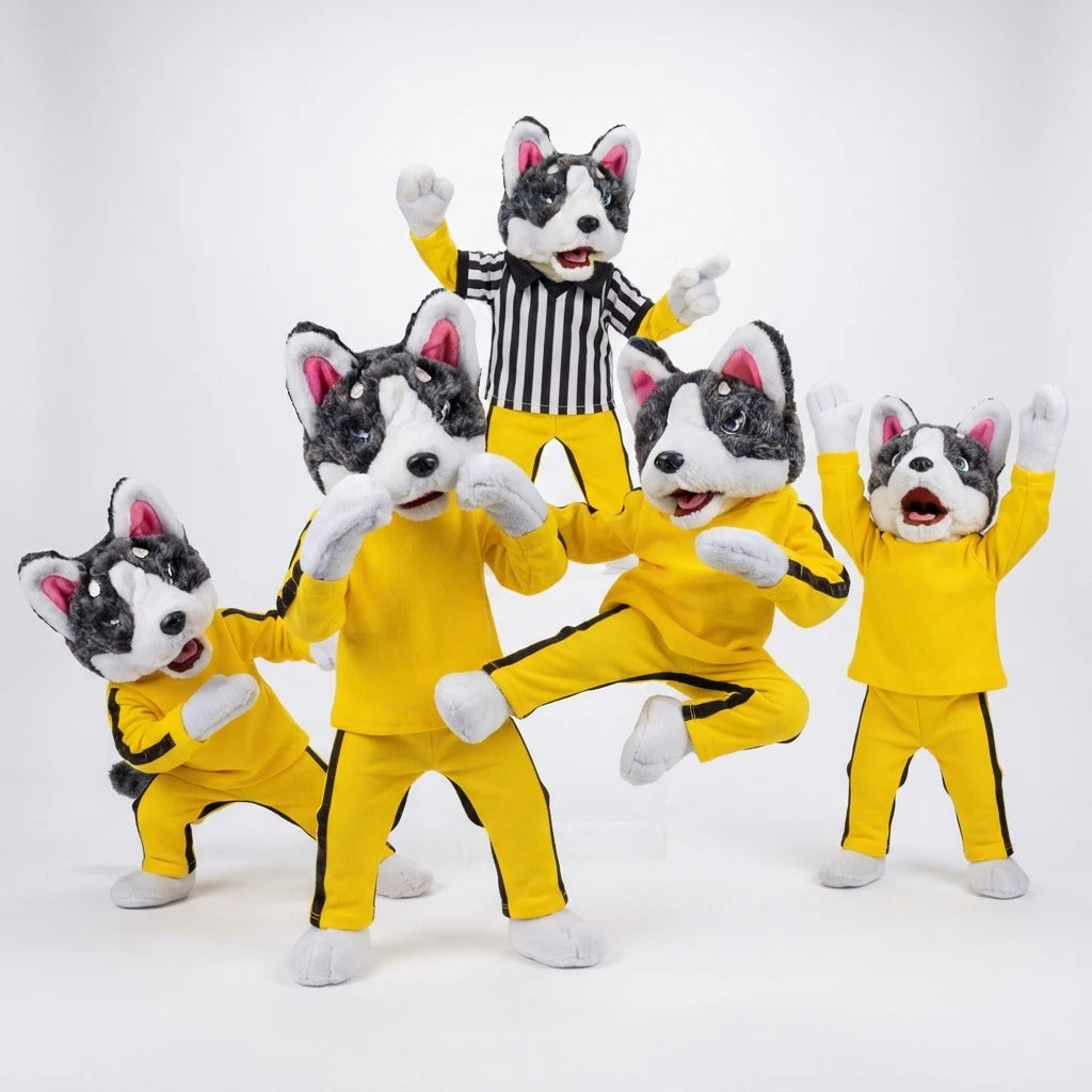 Husky Boxing Fun Puppets