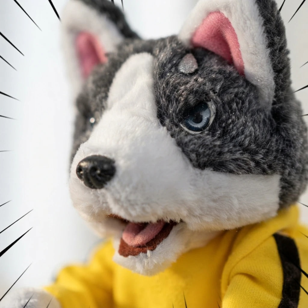 Husky Boxing Fun Puppets